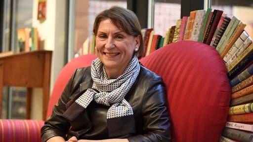 Barbara Lison, die Chefin der Bremer Stadtbibliothek