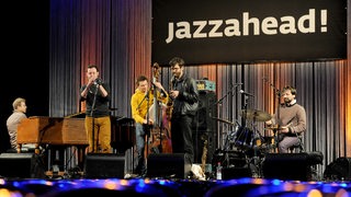 Musiker bei der Musikmesse Jazzahead 