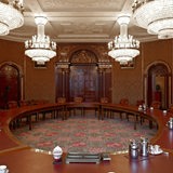 Der leere Senatssaal im Bremer Rathaus.