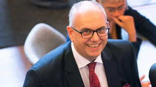 Andreas Bovenschulte im Plenarsaal der Bremer Bürgerschaft