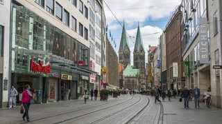 Die Obernstraße in Bremen