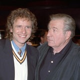 Moderator Thomas Gottschalk mit Showmaster Hans-Joachim Kulenkampff