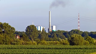 Das Kohlekraftwerk in Bremen-Farge.