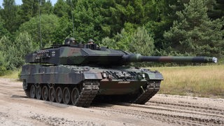 Kampfpanzer Leopard 1 bei einer Übung (Archivbild)