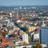Die Innenstadt von Bremerhaven