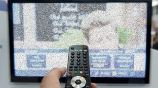 Bildstörung auf einem TV-Gerät