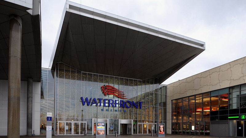 Das Bremer Einkaufszentrum Waterfront.