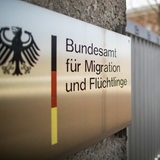 Außenansicht des Bundesamtes für Migration und Flüchtlinge in Nürnberg