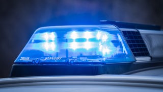 Blaulicht der Polizei.