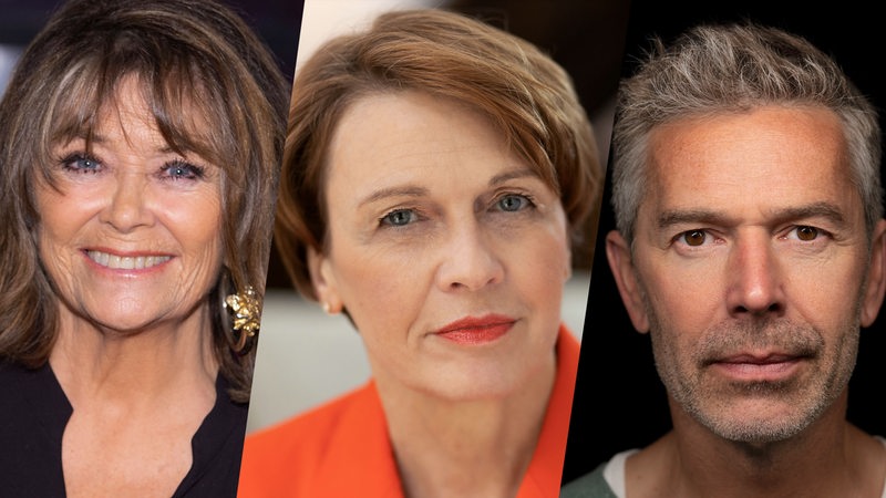 Collage der Porträts von Wenke Myhre, Elke Büdenbender und Dirk Steffens