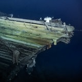 Unterwasseraufnahme des gefundenen Wracks der Endurance