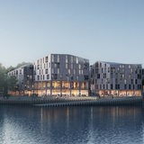 Entwurf für die Neubebauung des Grundstücks des Traditionshotels Strandlust.