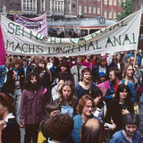CSD-Demo auf dem Marktplatz Bremen am 30. Juni 1979 