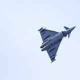 Zwei Eurofighter beim Überflug