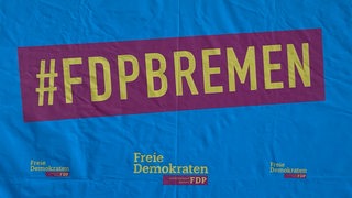 Banner mit dem aktuellen FDP-Logo 