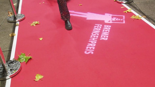 Der rote Teppich beim Bremer Fernsehpreis