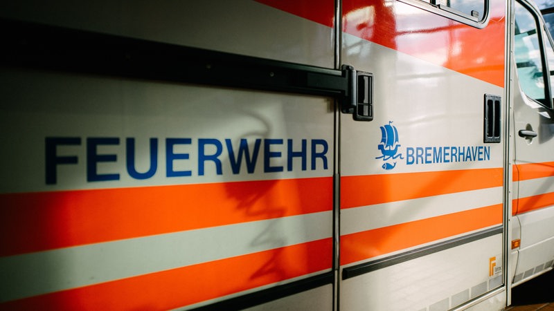 Ein Rettungswagen der Feuerwehr Bremerhaven