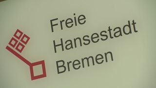 Bremer Schlüssel und Schriftzug: Freie Hansestadt Bremen