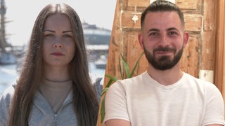 Zwei Geflüchtete: Tetiana Naumova aus der Ukraine links und Ali Issa aus Syrien rechts.