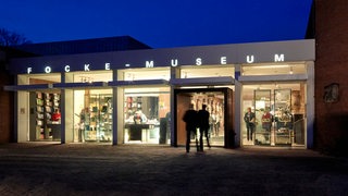 Im Eingang des Focke-Museums brennt Licht.