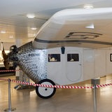 Nachbau einer A16 Maschine der Focke-Wulf AG im Flughafen Bremen.