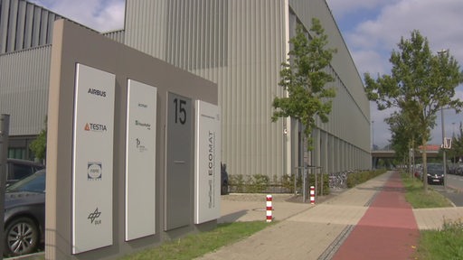 Das Gebäude des neuen Forschunszentrums für Wasserstoff in Bremen.