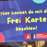 Die Freikarte für den Bremer Freimarkt.