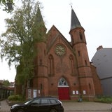 Die Kirche der Friedensgemeinde im Bremer Viertel.