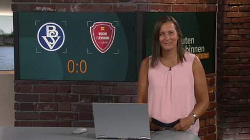 Moderatorin Pascale Ciesla über die Ergebnisse der Regionalliga