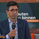 Thomas Hoffmeister, Konrektor für Lehre und Studium an der Uni Bremen, zu Gast bei buten un binnen.