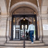 Der Eingang zum Bremer Gerichtshaus.