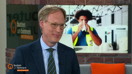 Cornelius Neumann-Redlin zu Gast im Studio.