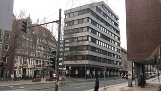 Das Gebäude der Greensill-Bank in der Martinistraße.