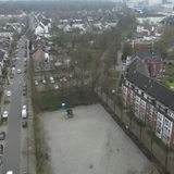 Eine versiegelte Fläche in Gröpelingen, die nicht besonders klimafreundlich ist. 