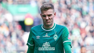 Marvin Ducksch schaut ablehnend.