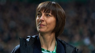 Anne-Kathrin Laufmann im Weser-Stadion.