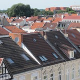Reihenhäuser von oben in Bremen