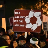 Pro-Palästina-Demo in Essen.