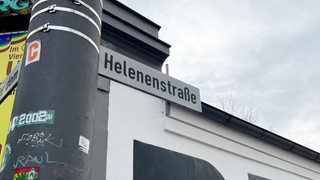 Straßenschild Helenenstraße