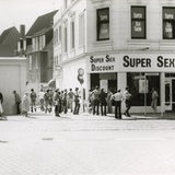 Eingang zur Helenenstraße in den 70er-Jahren.