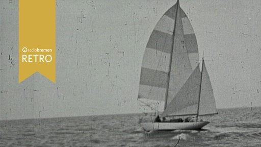 Segelboot auf hoher See