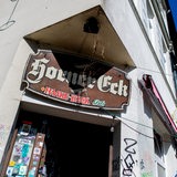Der Eingang der Bremer Kneipe Horner Eck.