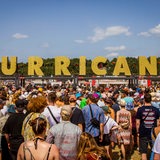 Hurricane Festival Schild 2022 in Scheeßel