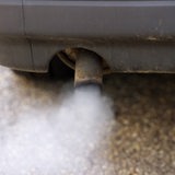 Auspuff eines Autos