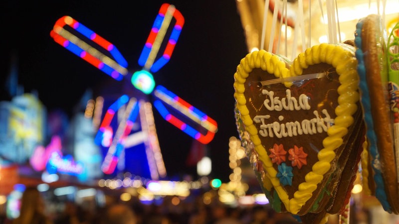 Lebkuchenherz auf dem Bremer Freimarkt