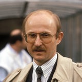 Willi Lemke blickt 1990 in die Kamera.