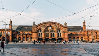 Das Gebäude des Bremer Hauptbahnhofes