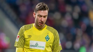 Jiri Pavlenka schaut enttäuscht.