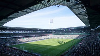 Im Weser-Stadion steigt ein Bundesliga-Spiel.