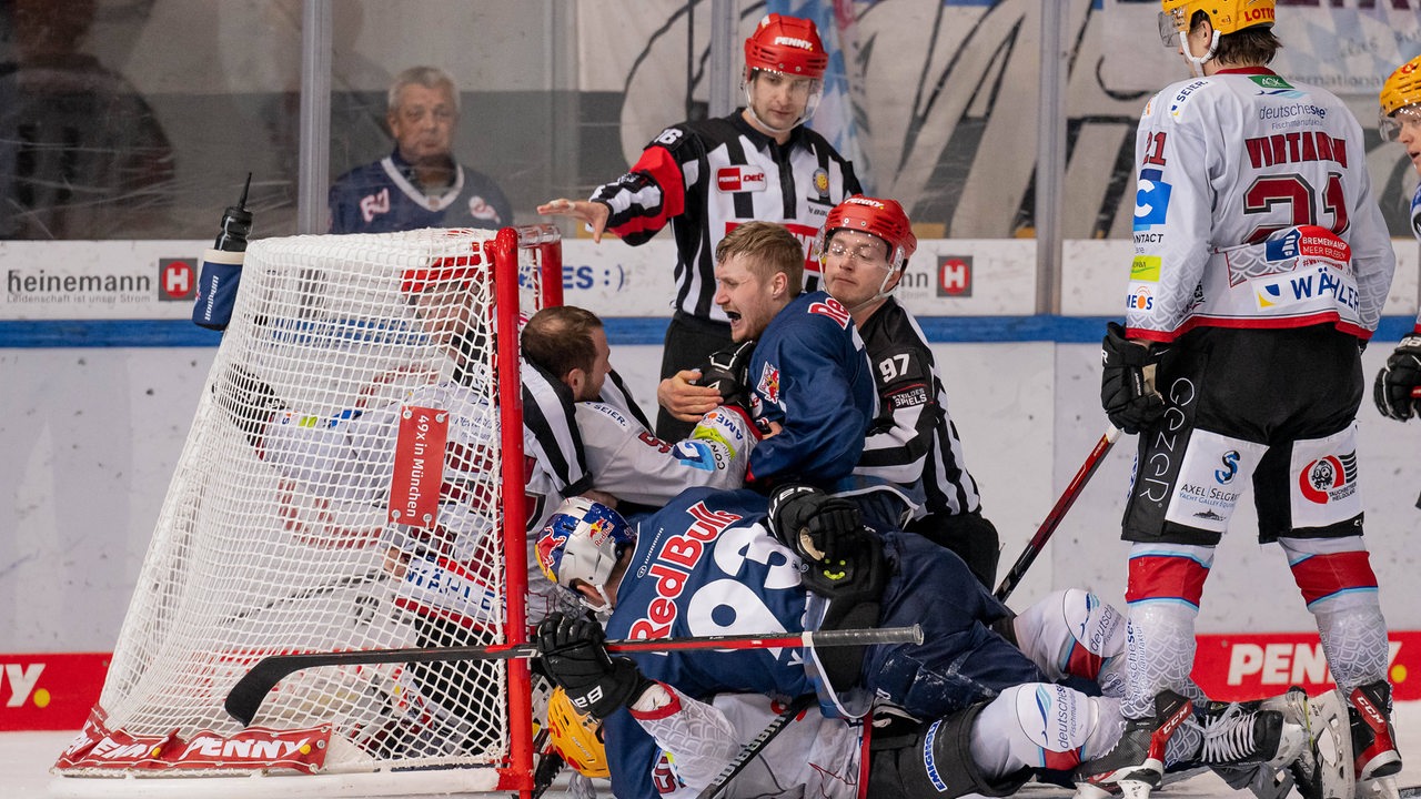Eishockey-Playoffs Pinguins verlieren 13 gegen Topteam aus München